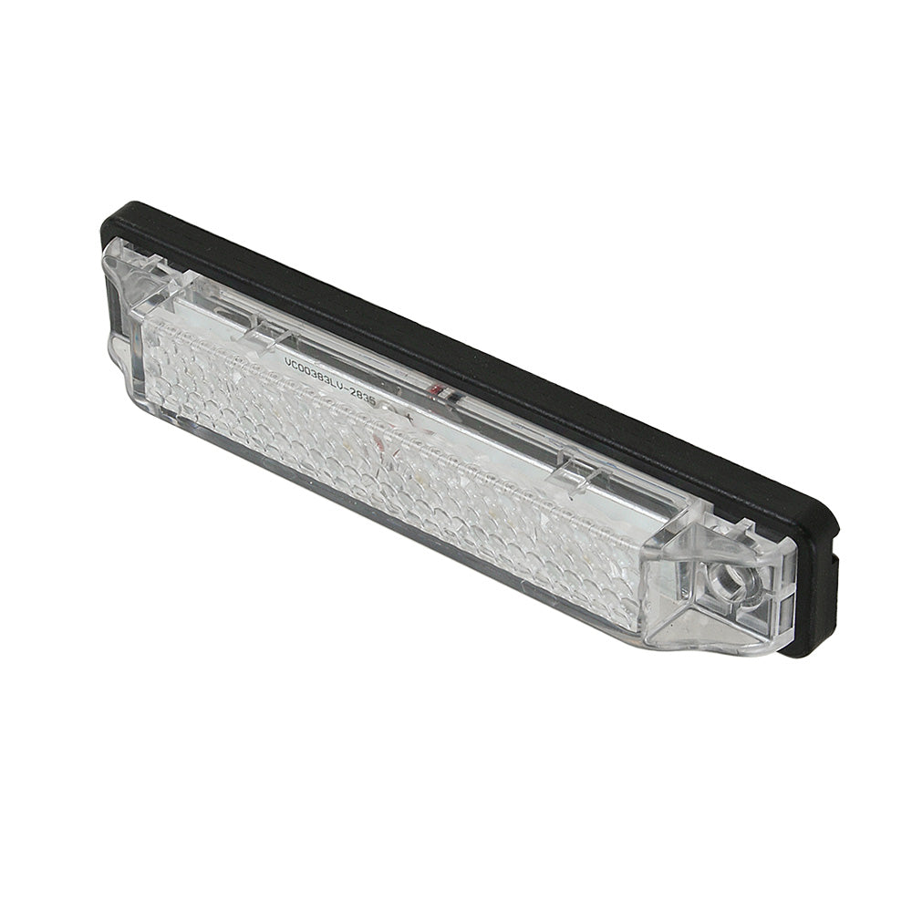Scandvik 4 LED Light Strip White wGasket 12V 41640P