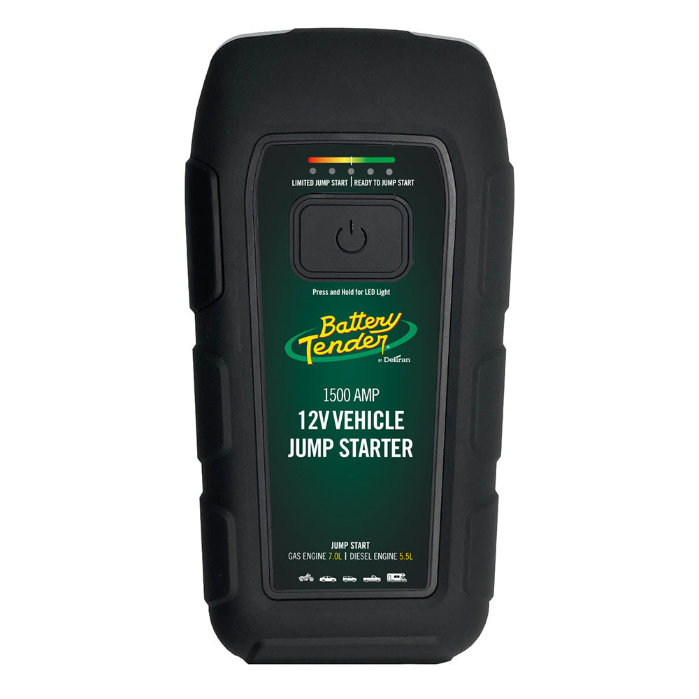 Battery Tender 1500A Jump Starter 12000mAh Power Bank 0302020WH