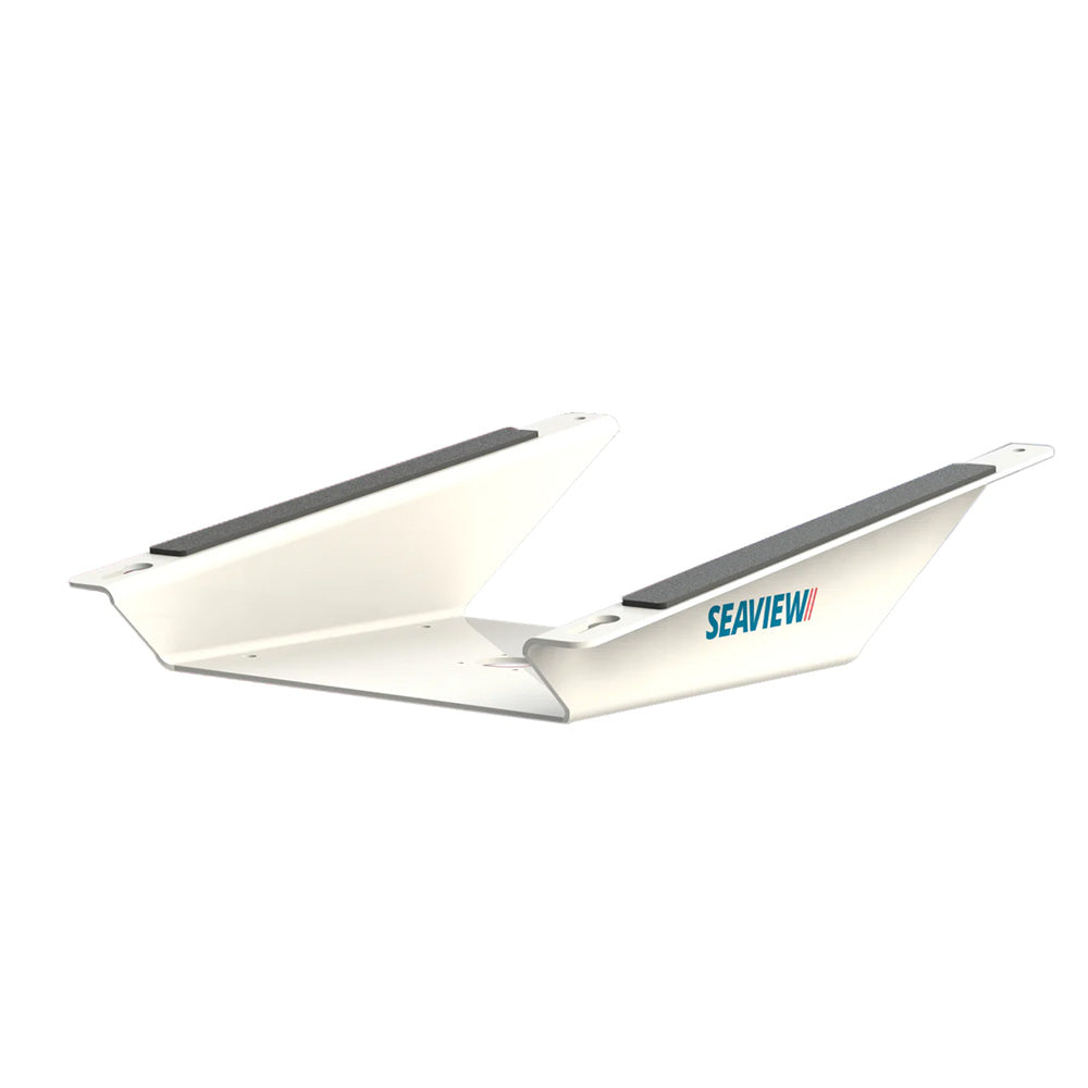 Seaview Aluminum 8 Wedge Base for Starlink Flat HighPerformance Antenna White SVSLWB