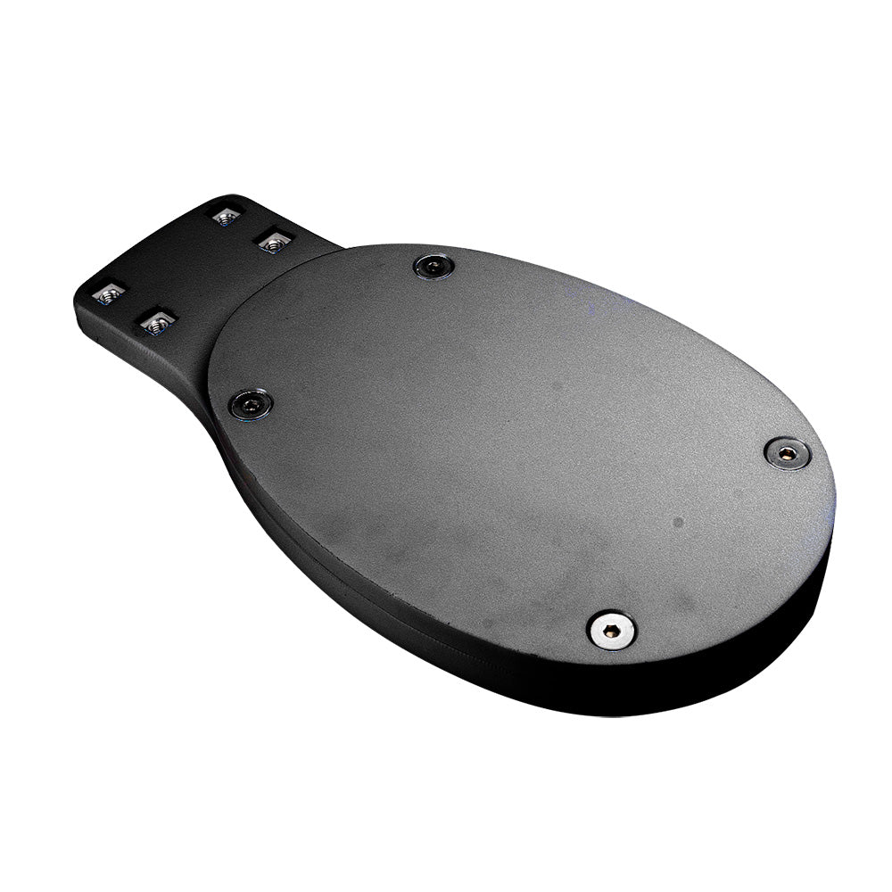 Seaview Modular Plate to Fit Searchlights Thermal Cameras on Seaview Mounts Ending in M1 or M2 Black ADABLANKBLK