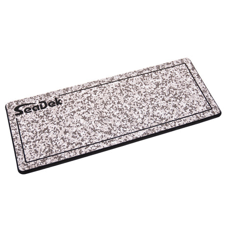 SeaDek 16 x 39 20mm Dual Density Large Helm Pad wSeaDek Logo  Brushed Texture  Snow CamoBlack 4064mm x 9906mm x 20mm