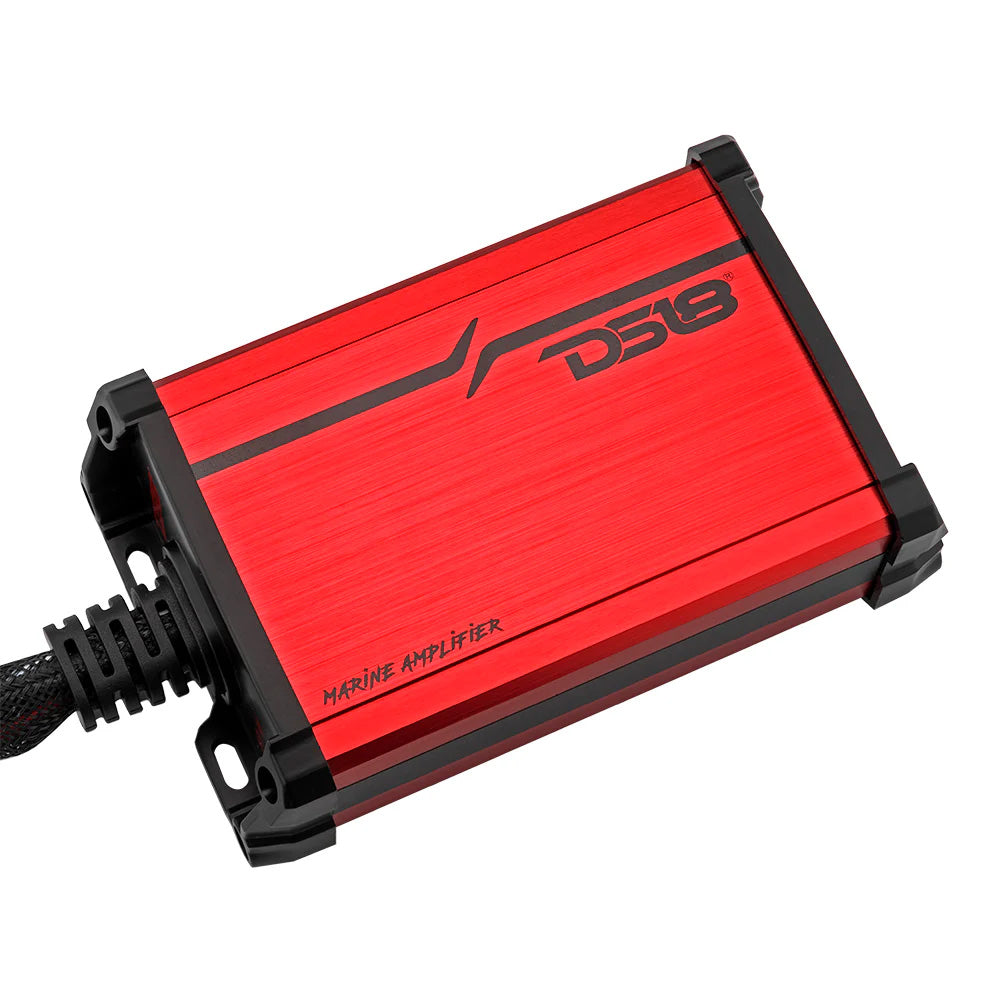 DS18 MP4A FullRange 4 Channel Class D Amplifier 4 x 40W RMS 4Ohm MP4A