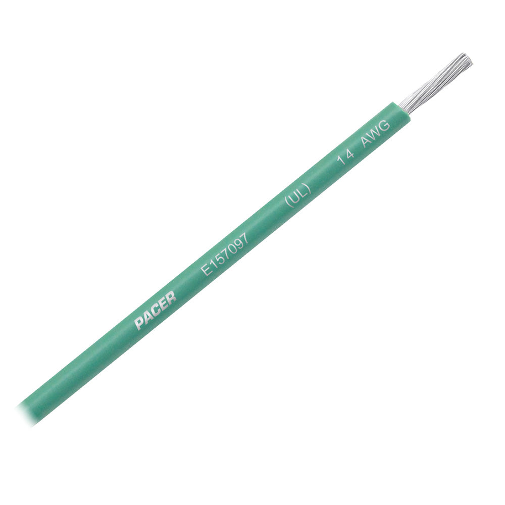Pacer Green 14 AWG Primary Wire 25 WUL14GN25
