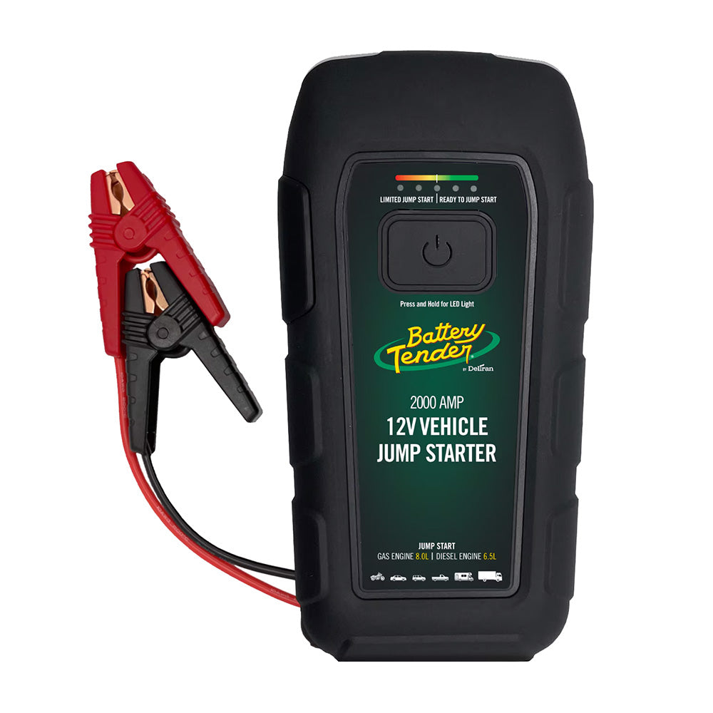 Battery Tender 2000 Amp Jump Starter 16000MAH Power Bank 0302030WH