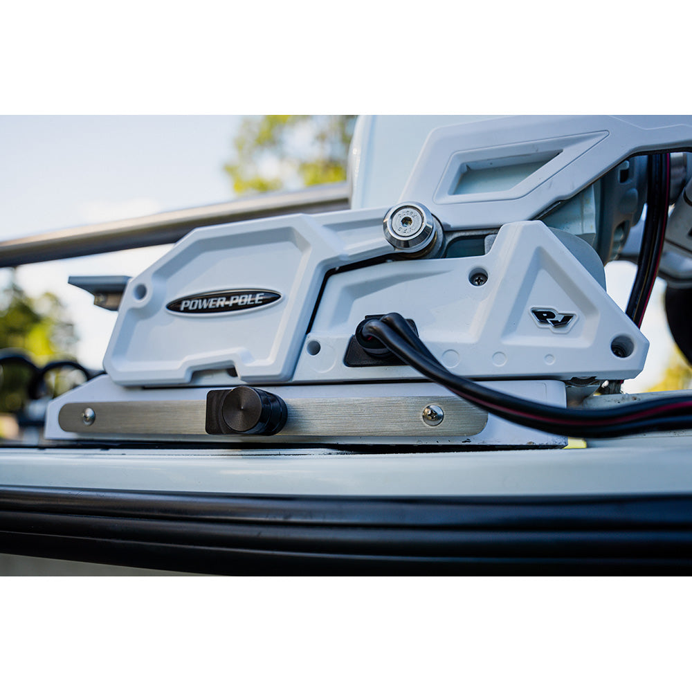 Secure Outdoors Elite Lock Single PowerPole PV Black SOELSPVBK