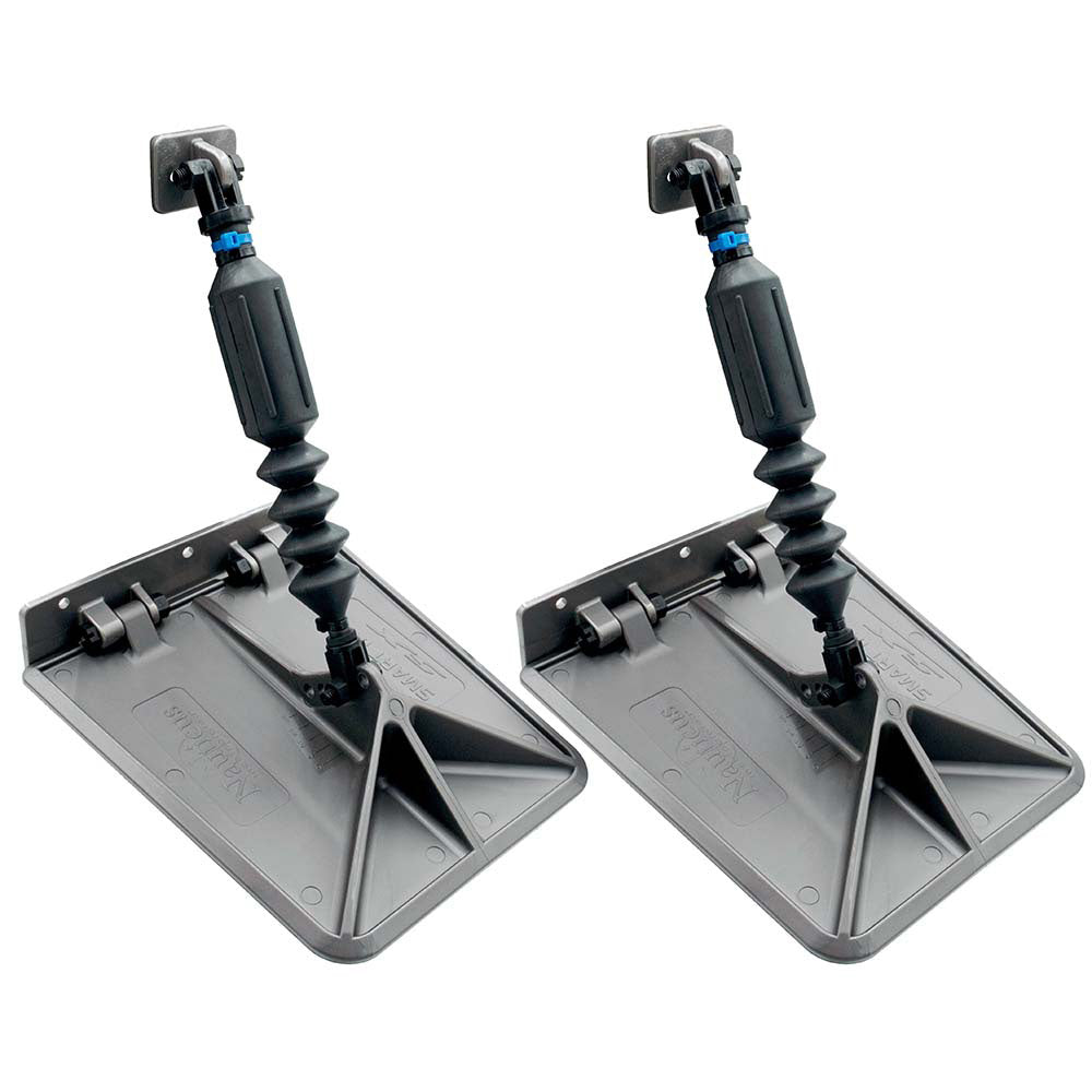 Lectrotab SX 95 x 10 Smart Tabs 1618 Boats w60lb Actuators 60150HP Gunmetal Grey SXG951060