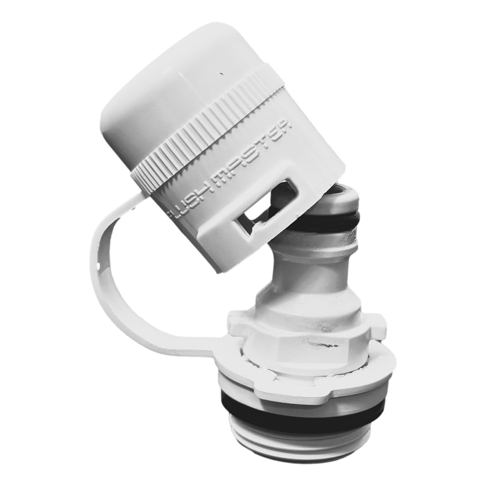 Flushmaster Flush Port Quick Connect fSuzuki White SMFMQCSW