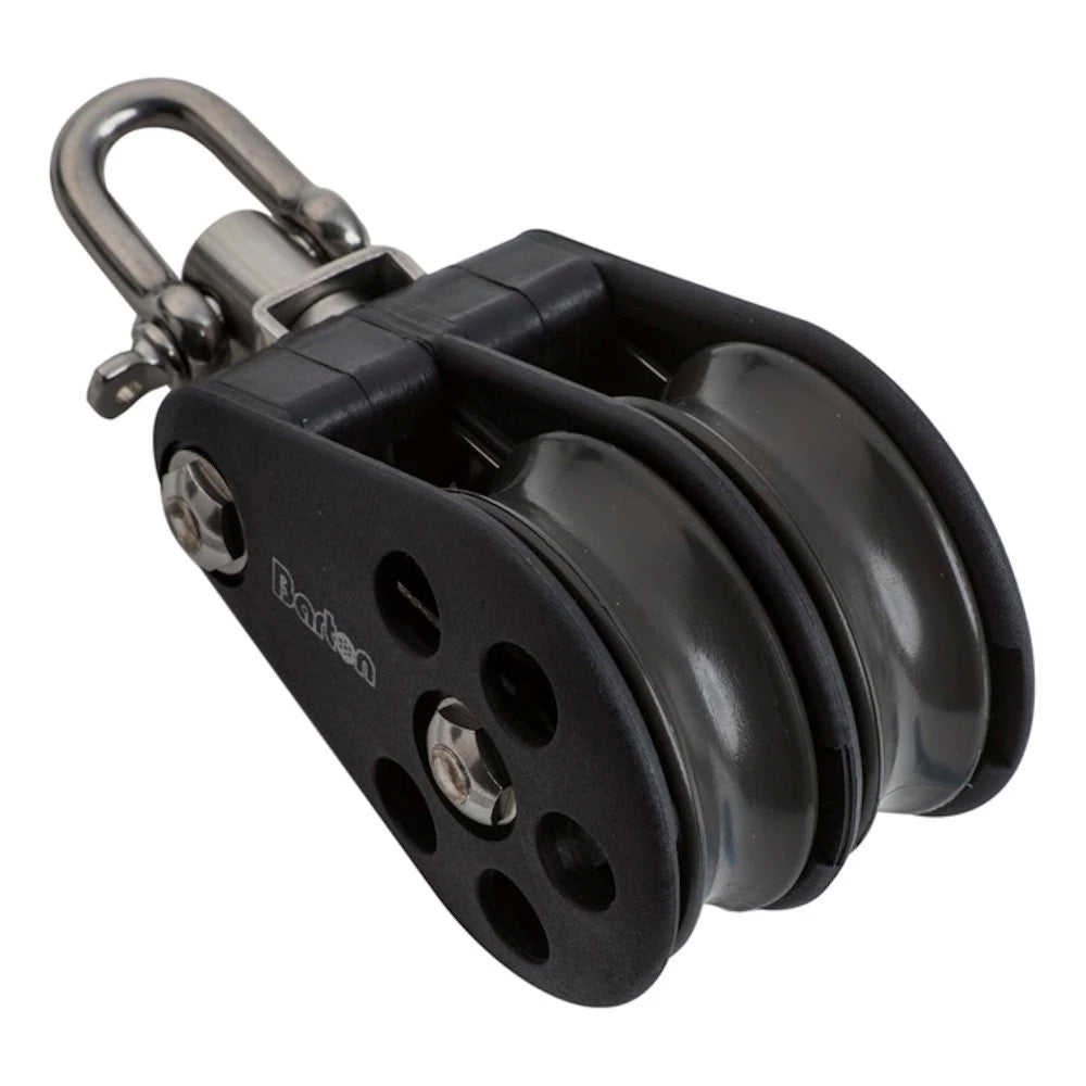 Barton Size 5 54mm Plain Bearing Pulley Block Double Block Swivel N05230