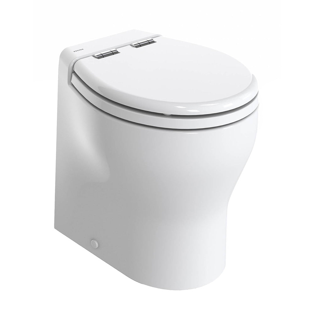Thetford Silence 2G wWood Polyester Soft Close Seat Standard Solenoid High White 12V TE2G012NWD00C00