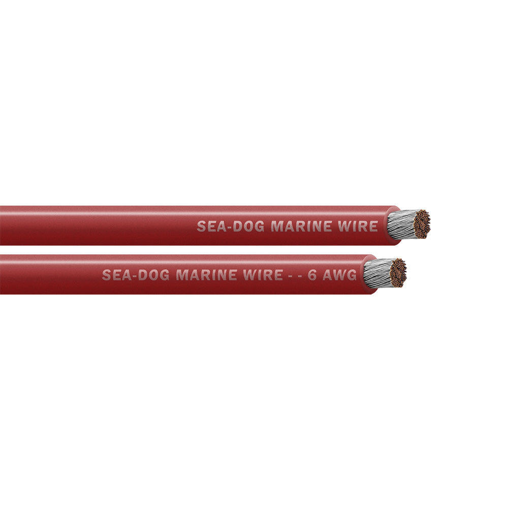 SeaDog 6 AWG Red Battery Cable 100 8006022