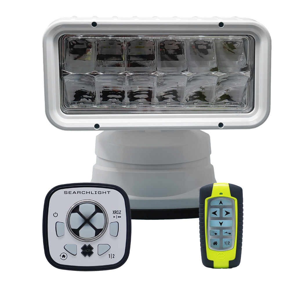 ACR RCL200 White Wireless LED Searchlight wURP103 Wired Point Pad URH103 Wireless Handheld Remote 1965