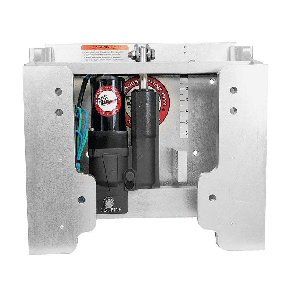 Bobs Machine 6 Extreme Gen 3 Action Series Jack Plate Silver 100606005NOPCNOSPNNG