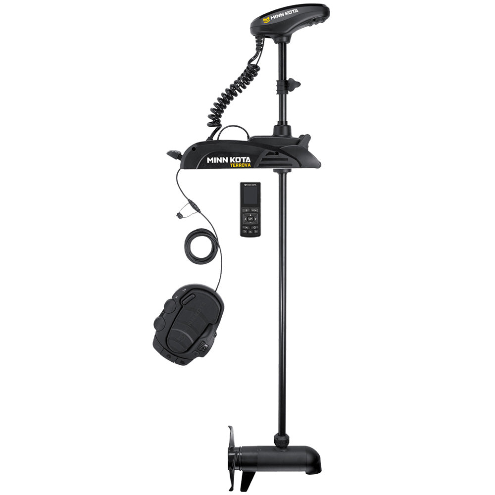 Minn Kota Terrova 55 Trolling Motor DSCWR 12V 55lb Thrust 45 Shaft Wireless Remote 1358303