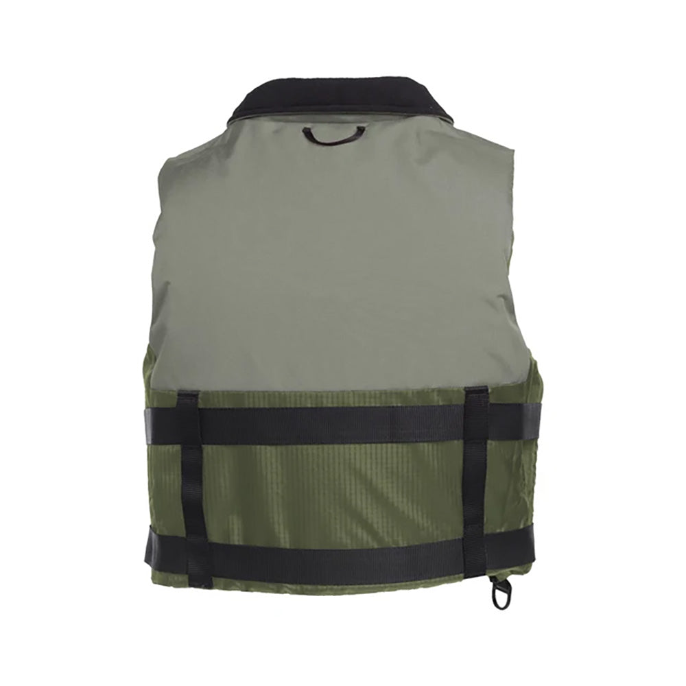 Mustang Accel Foam Vest GreenGrey Large MV4627833L