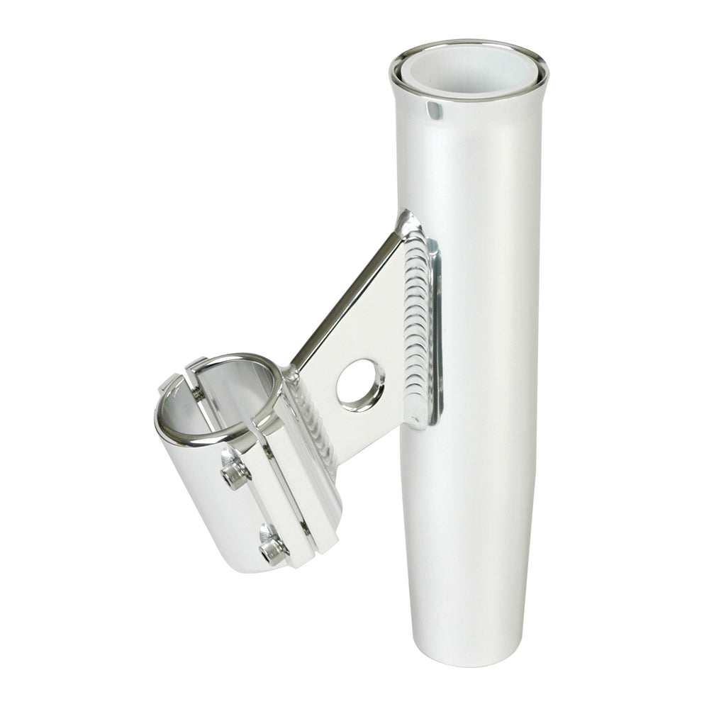 Lees ClampOn Rod Holder Silver Aluminum Vertical Mount Fits 1900 OD Pipe RA5004SL