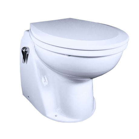 Raritan Atlantes Freedom wVortexVac  Household Style  White  Remote Intake Pump  Smart Toilet Control  12v AVHWR01203