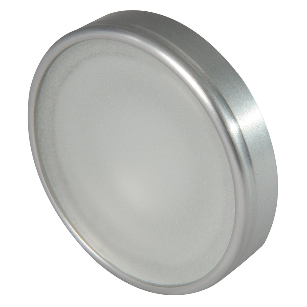 Lumitec Halo Flush Mount Down Light Brushed Finish 4Color WhiteBlueRedPurple NonDimming 112800