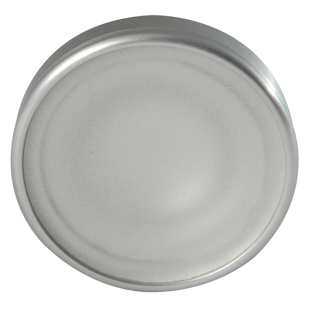 Lumitec Halo Flush Mount Down Light Brushed Finish 4Color WhiteBlueRedPurple NonDimming 112800