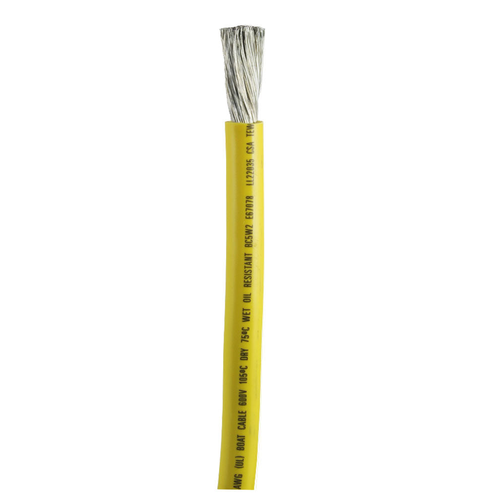Ancor Yellow 20 AWG Battery Cable Sold By The Foot 1179FT