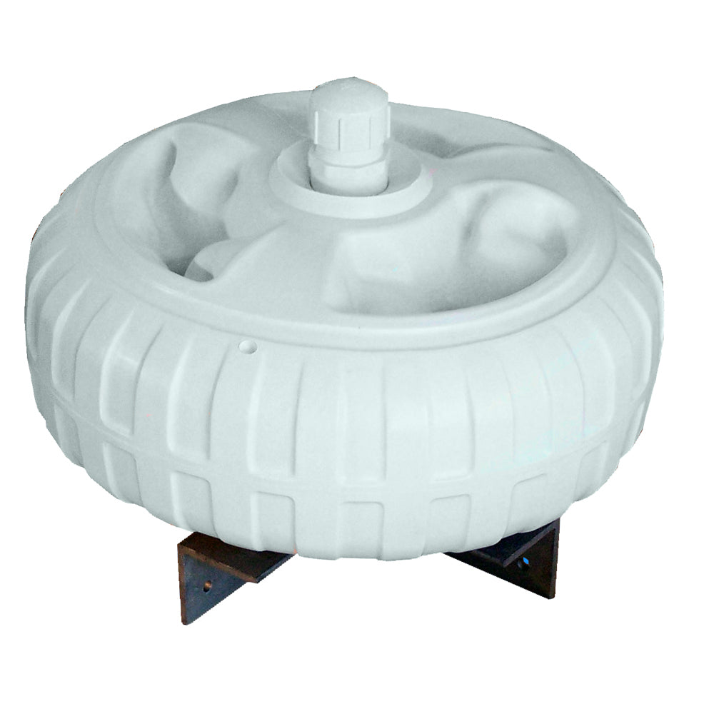 Dock Edge Inflatable Dock Wheel 18 White 95077F