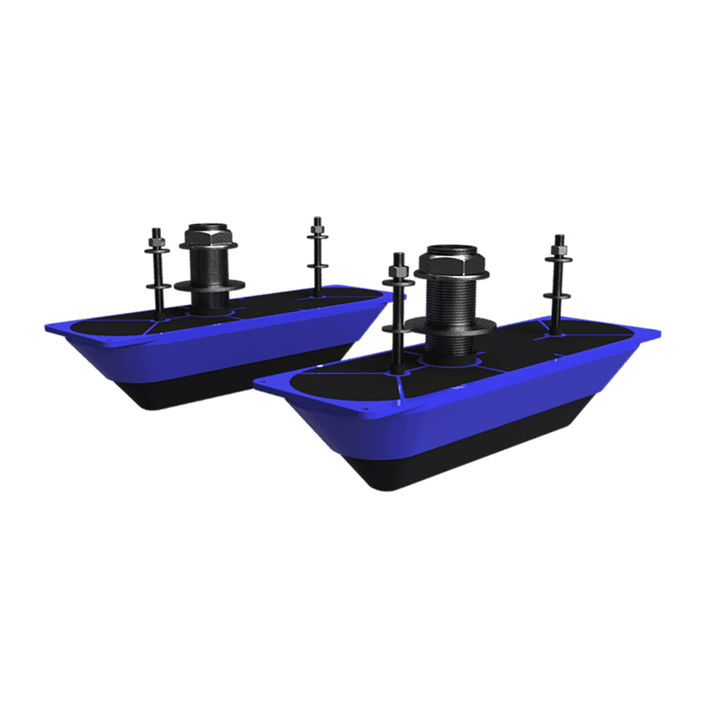 Navico StructureScan 3D Stainless Steel ThruHull Transducer Pair 00013560001