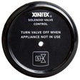 FireboyXintex Propane Control  Solenoid Valve wBlack Bezel Display C1BR