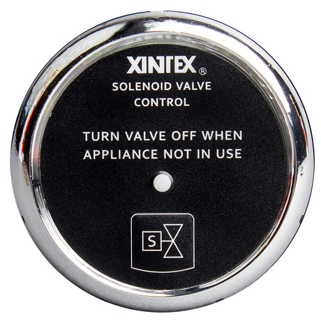 FireboyXintex Propane Control  Solenoid Valve wChrome Bezel Display C1CR