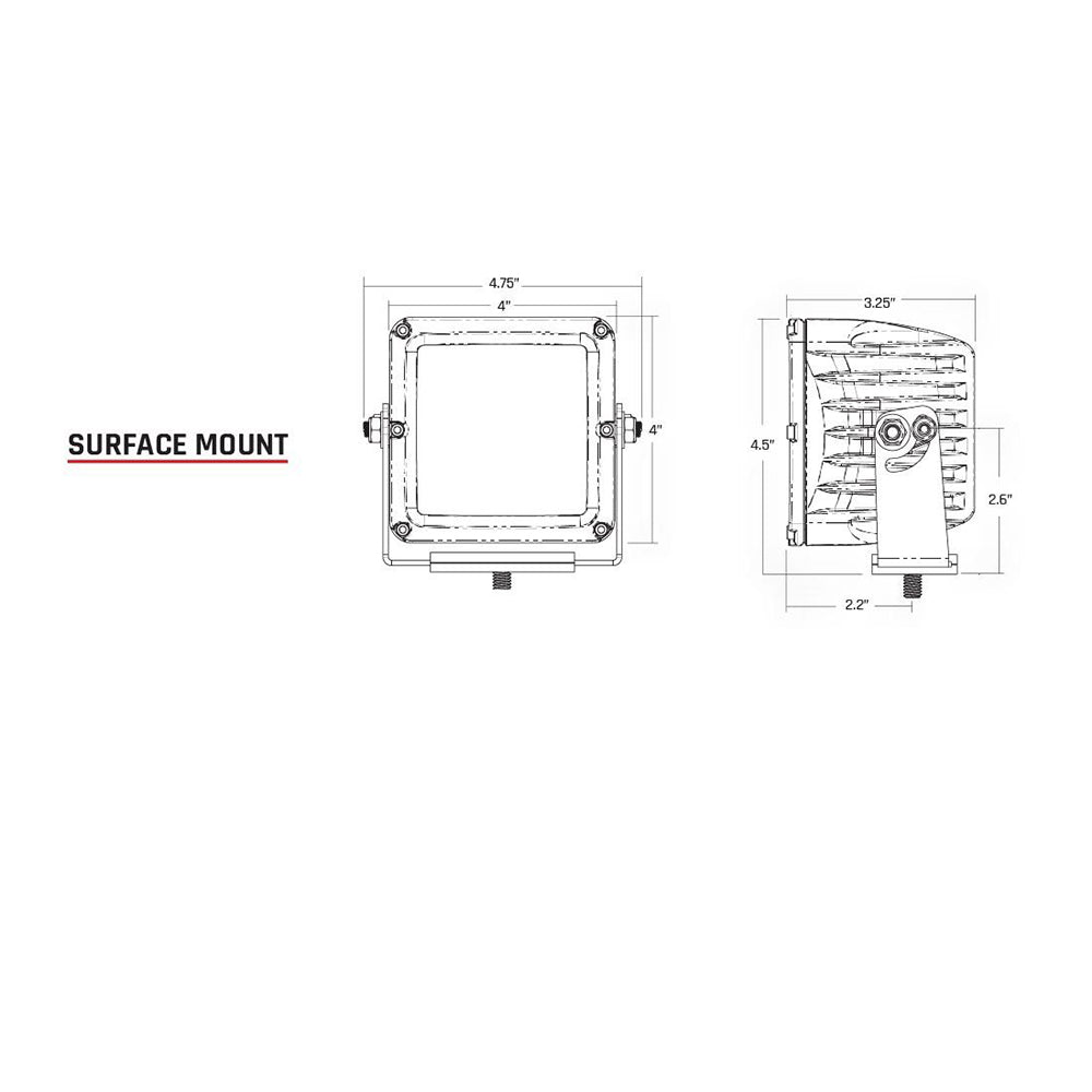RIGID Industries DXL PRO Diffused Pair Black 322313