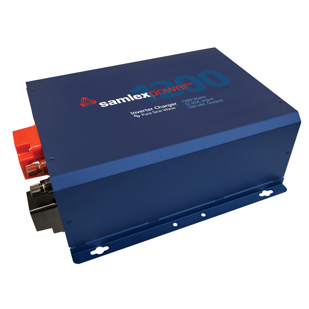 Samlex Evolution F Series 1200W 120V Pure Sine Wave InverterCharger w12V Input 40 Amp Charger EVO1212F