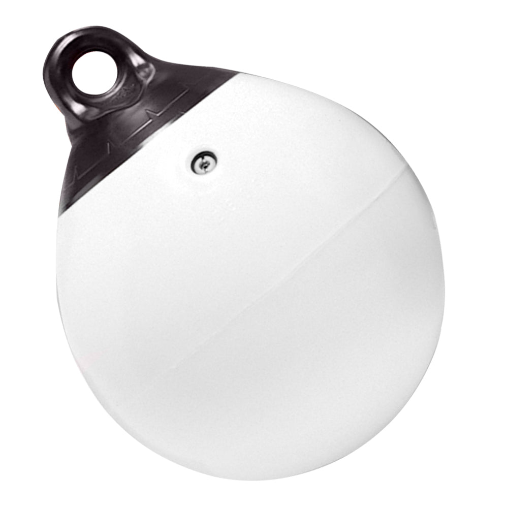 Taylor Made 21 Tuff End Inflatable Vinyl Buoy White 1152