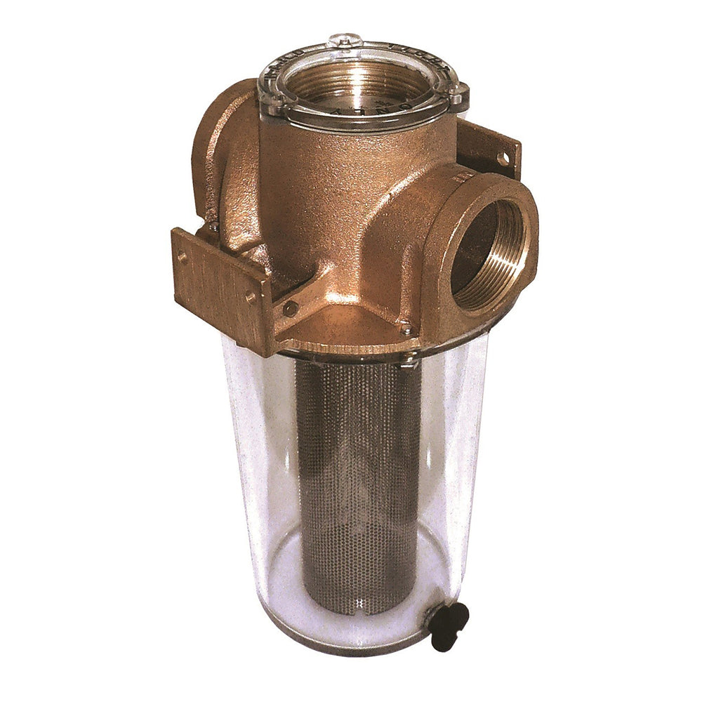GROCO ARG1250 Series 114 Raw Water Strainer wStainless Steel Basket ARG1250S