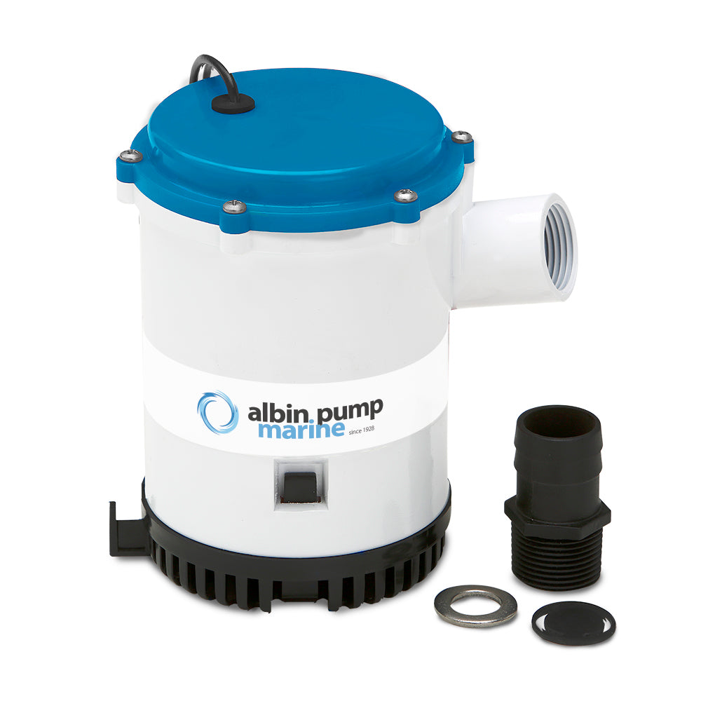Albin Group Bilge Pump Heavy Duty 1750 GPH 12V 0103011