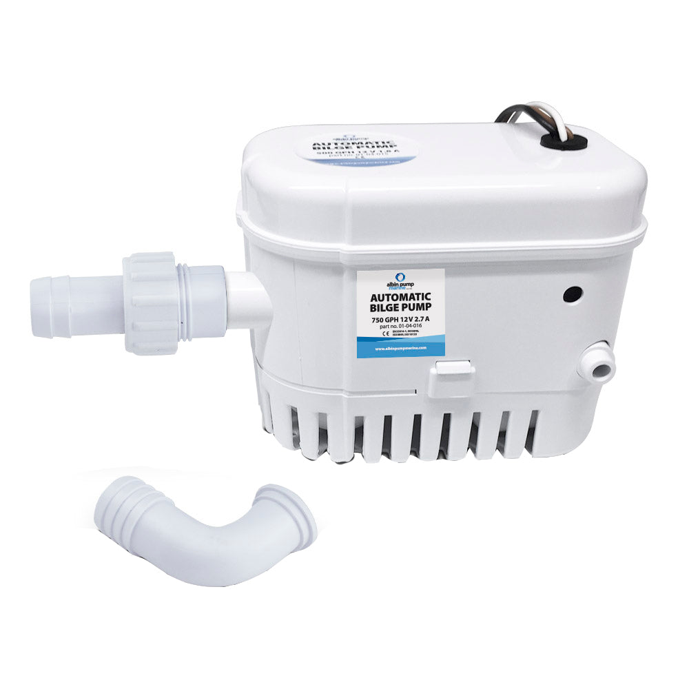 Albin Group Automatic Bilge Pump 750 GPH 24V 0104017