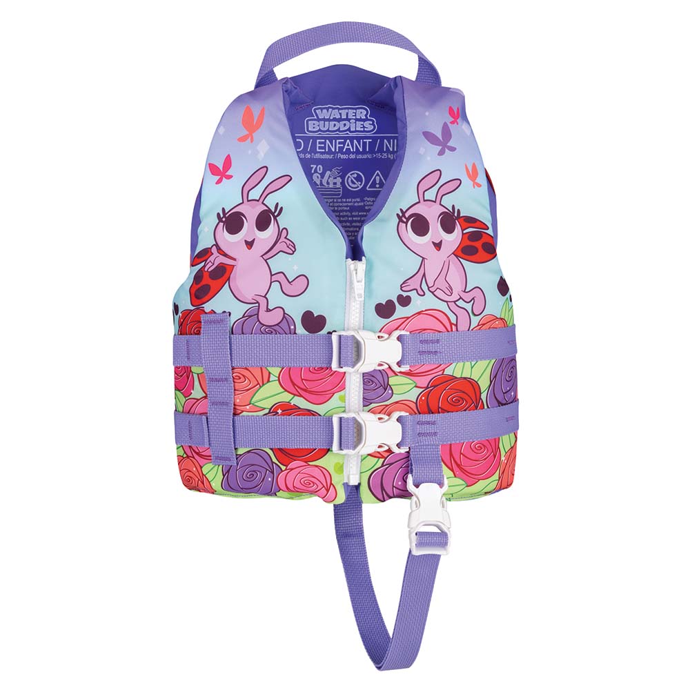 Full Throttle Water Buddies Life Vest Child 3050lbs Ladybug 10430010000119