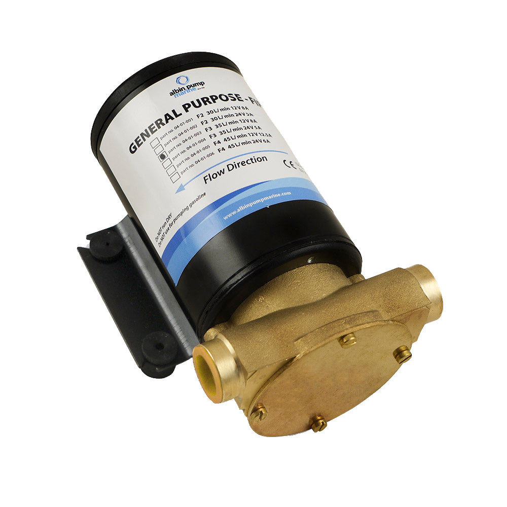 Albin Group Marine General Purpose Pump FIP F3 9 GPM 12V 0401003