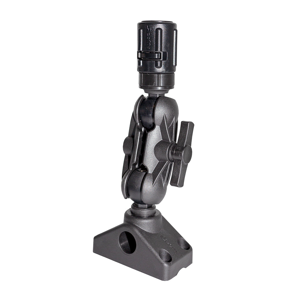 Scotty 162 15 Ball Mount wGear Head Post 241 Side Deck Mount 0162