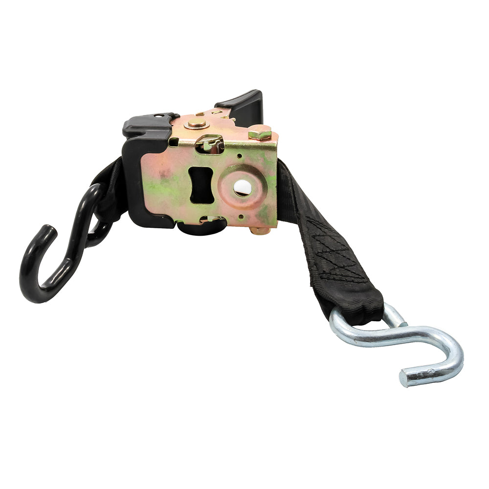 Camco Retractable Tie Down Straps 2 Width 6 Dual Hooks 50031