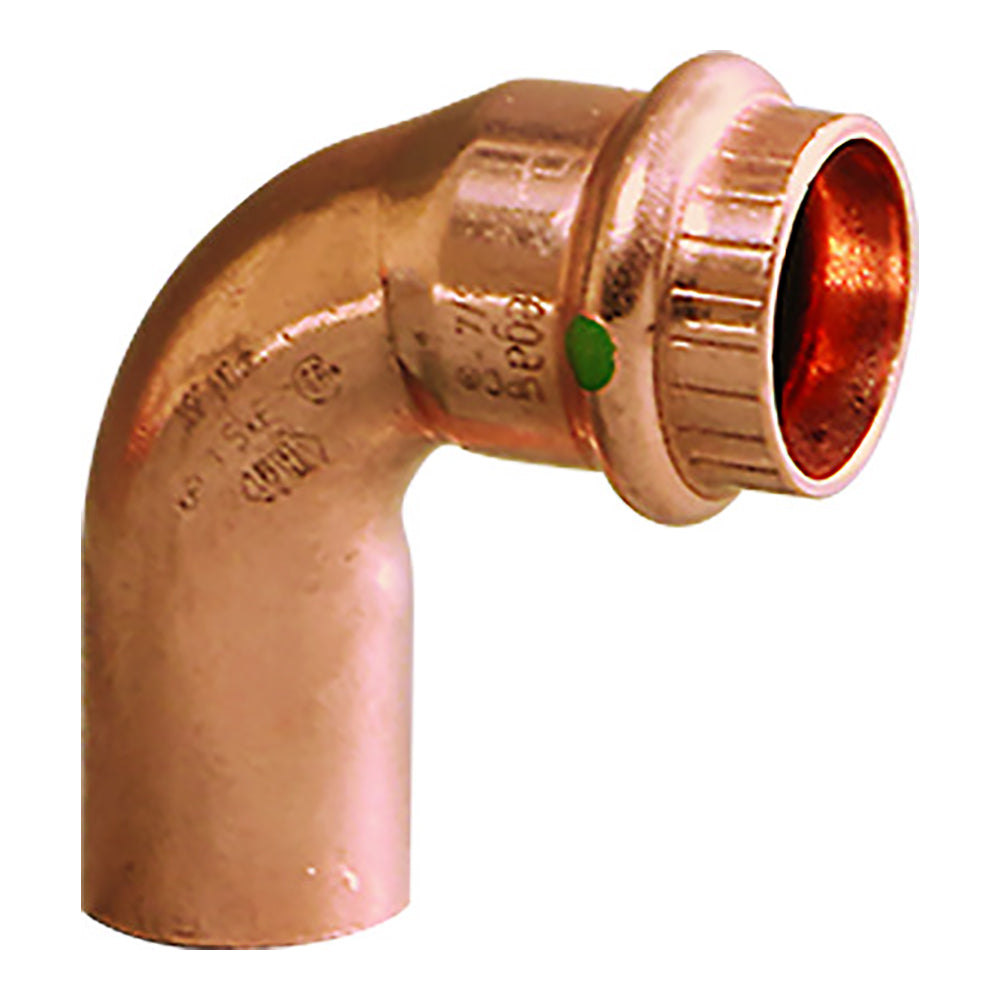 Viega ProPress 114 90 Copper Elbow StreetPress Connection Smart Connect Technology 77062