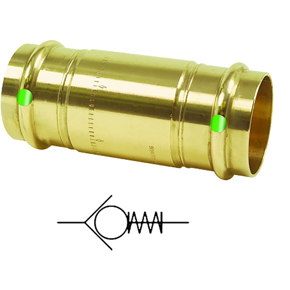 Viega ProPress 112 Zero Lead Check Valve Double Press Connection Smart Connect Technology 79055