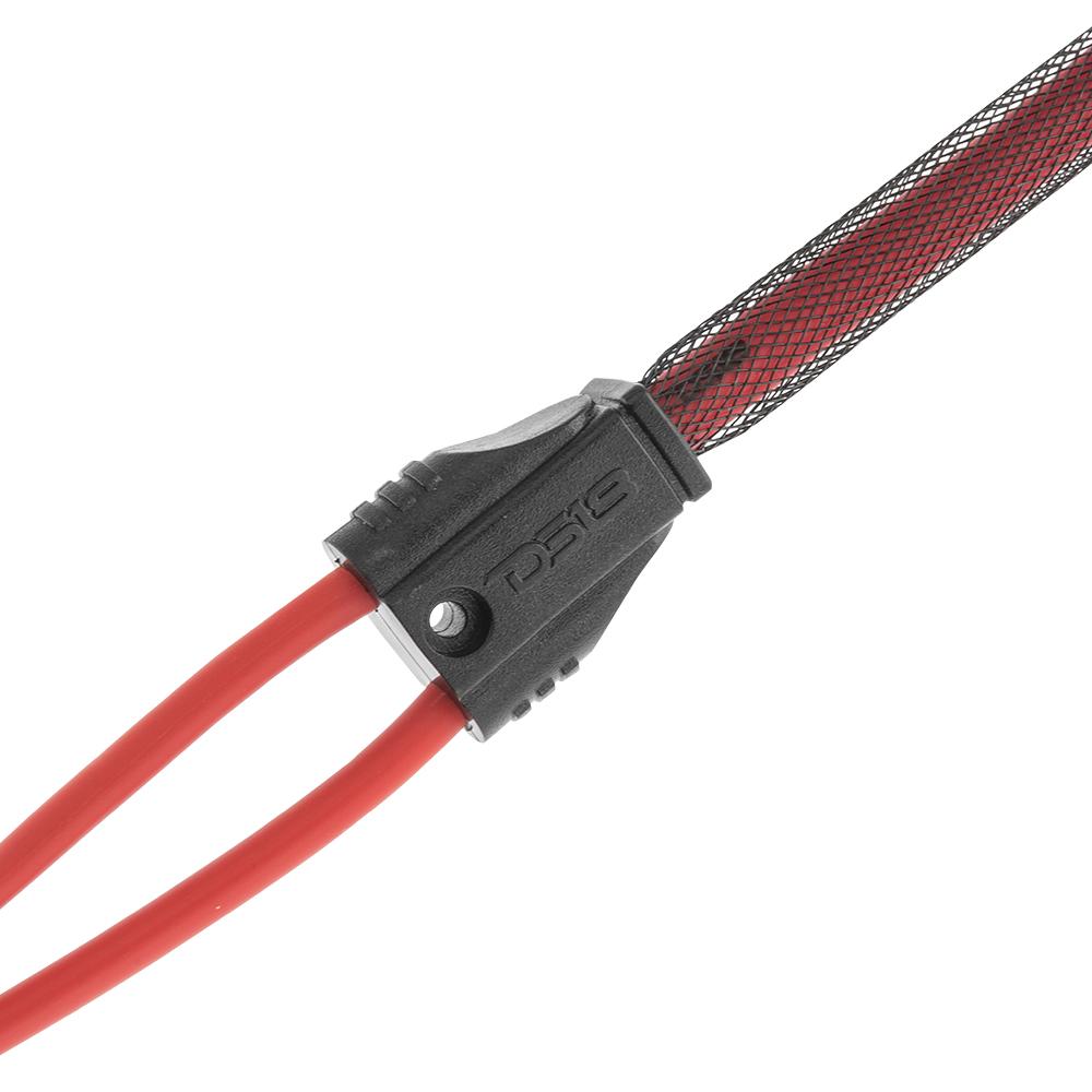 DS18 Advance Ultra Flex RCA Y Connector Cable 2 Female to 1 Male R1M2F