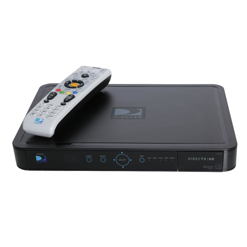 KVH HR24 HDDVR Receiver 110V AC fDIRECTV wRFIR Remote Control Remanufactured 720900HR24