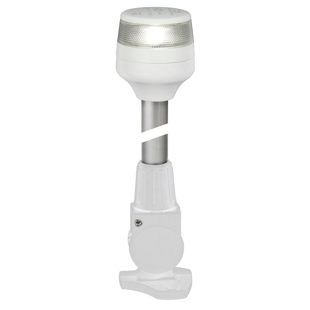 Hella Marine 2nm All Round White Fold Down Pole Navigation Lamp 8 White Base 980960291