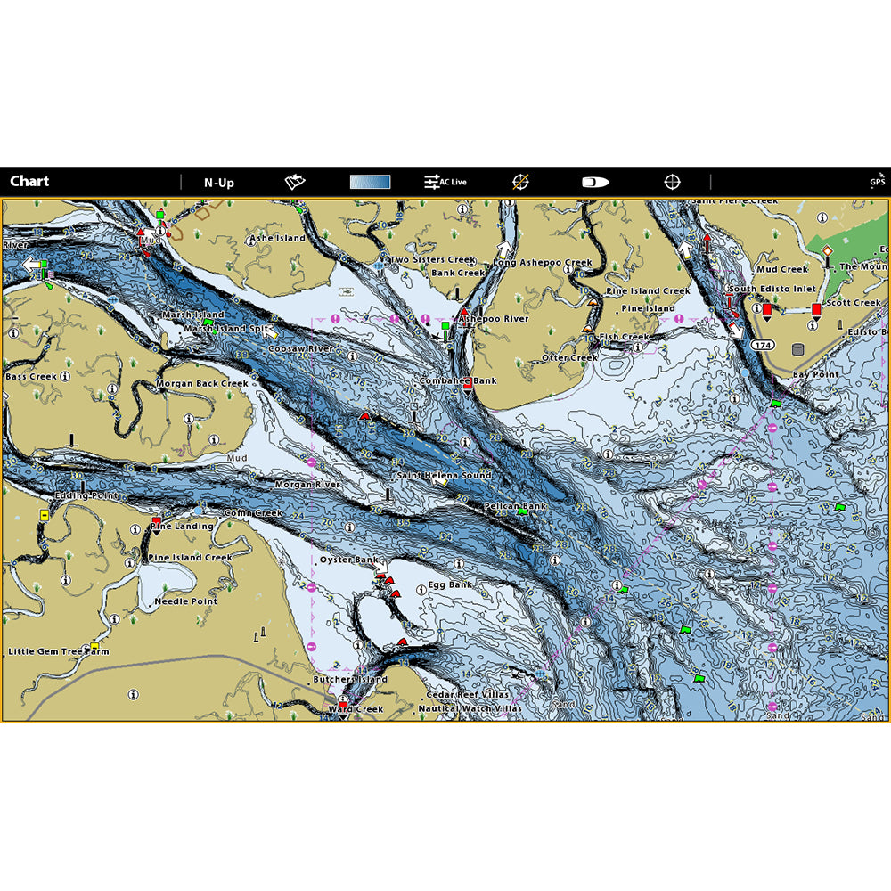 Humminbird Coastmaster Chart 6010151