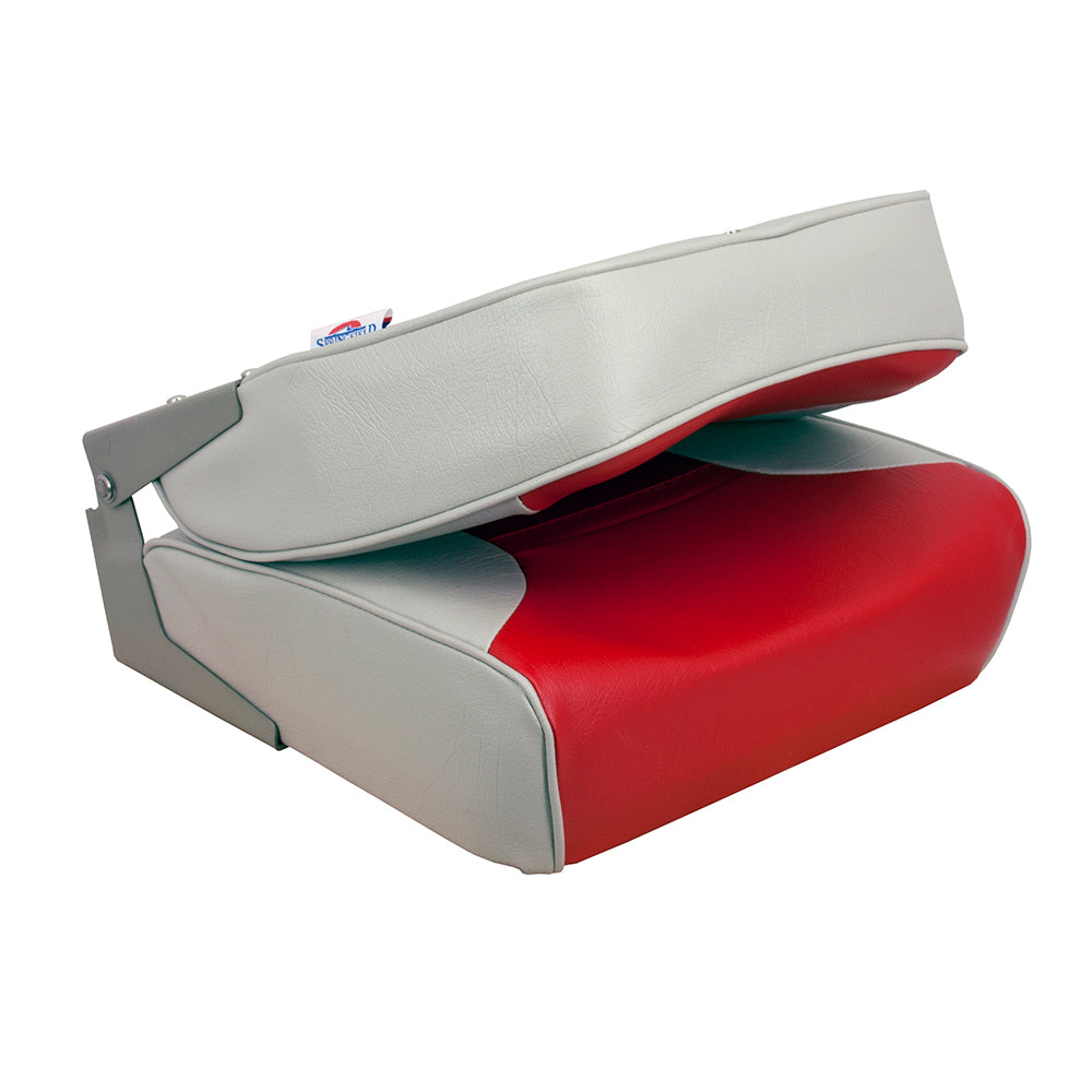 Springfield Economy MultiColor Folding Seat GreyRed 1040655