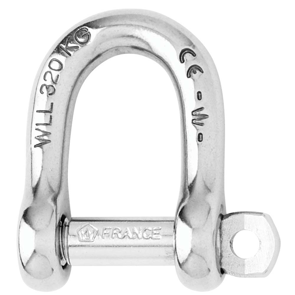 Wichard SelfLocking D Shackle Diameter 6mm 14 01203