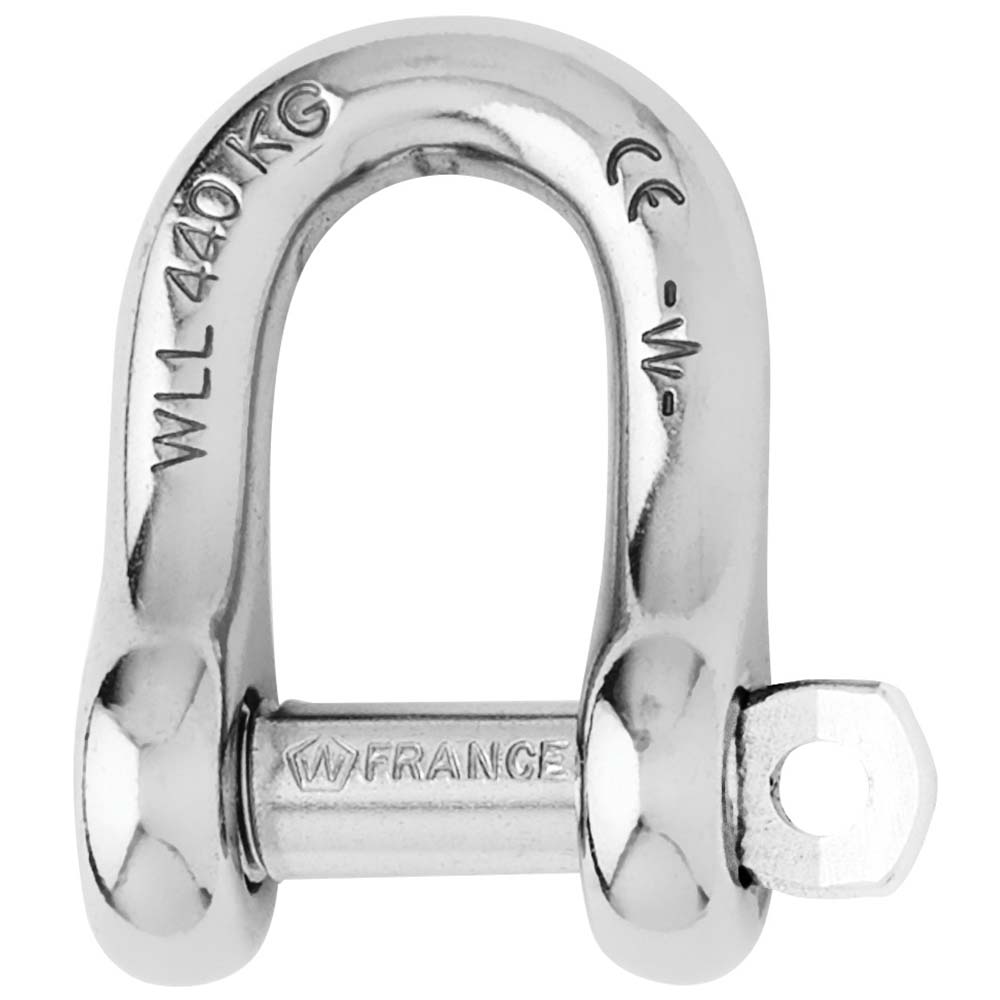 Wichard Captive Pin D Shackle Diameter 6mm 14 01403