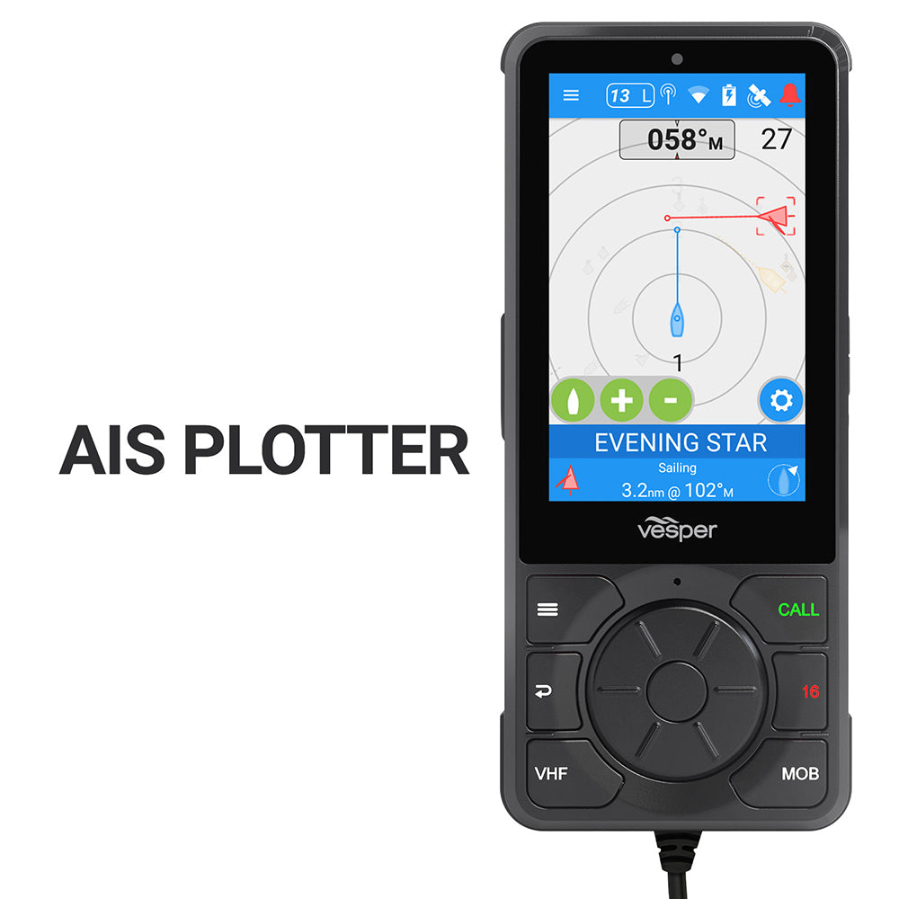 Vesper Cortex H1 Tethered Handset wNonPowered Cradle 0100281600