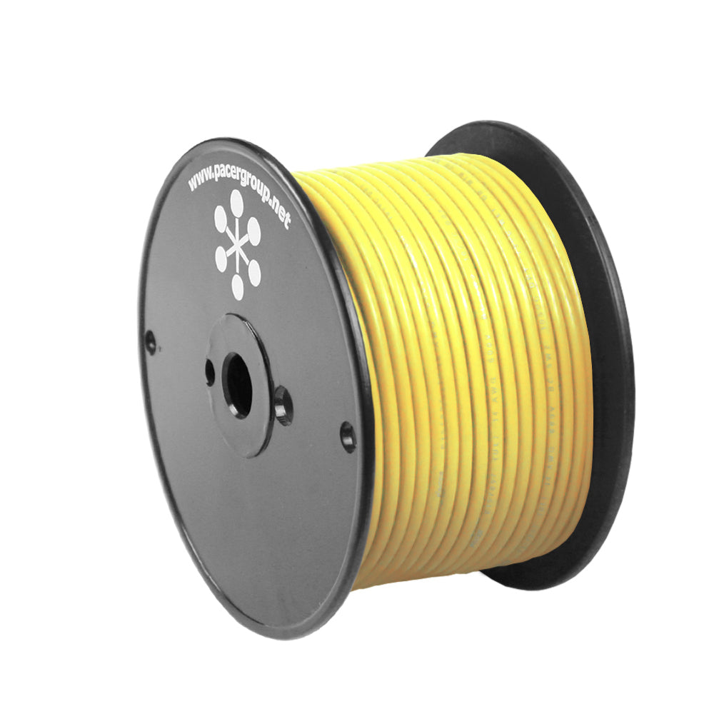 Pacer Yellow 16 AWG Primary Wire 100 WUL16YL100
