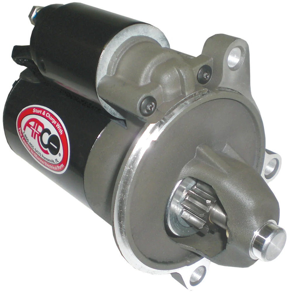 ARCO Marine HighPerformance Inboard Starter wGear Reduction Permanent Magnet Clockwise Rotation 23 Fords 70216
