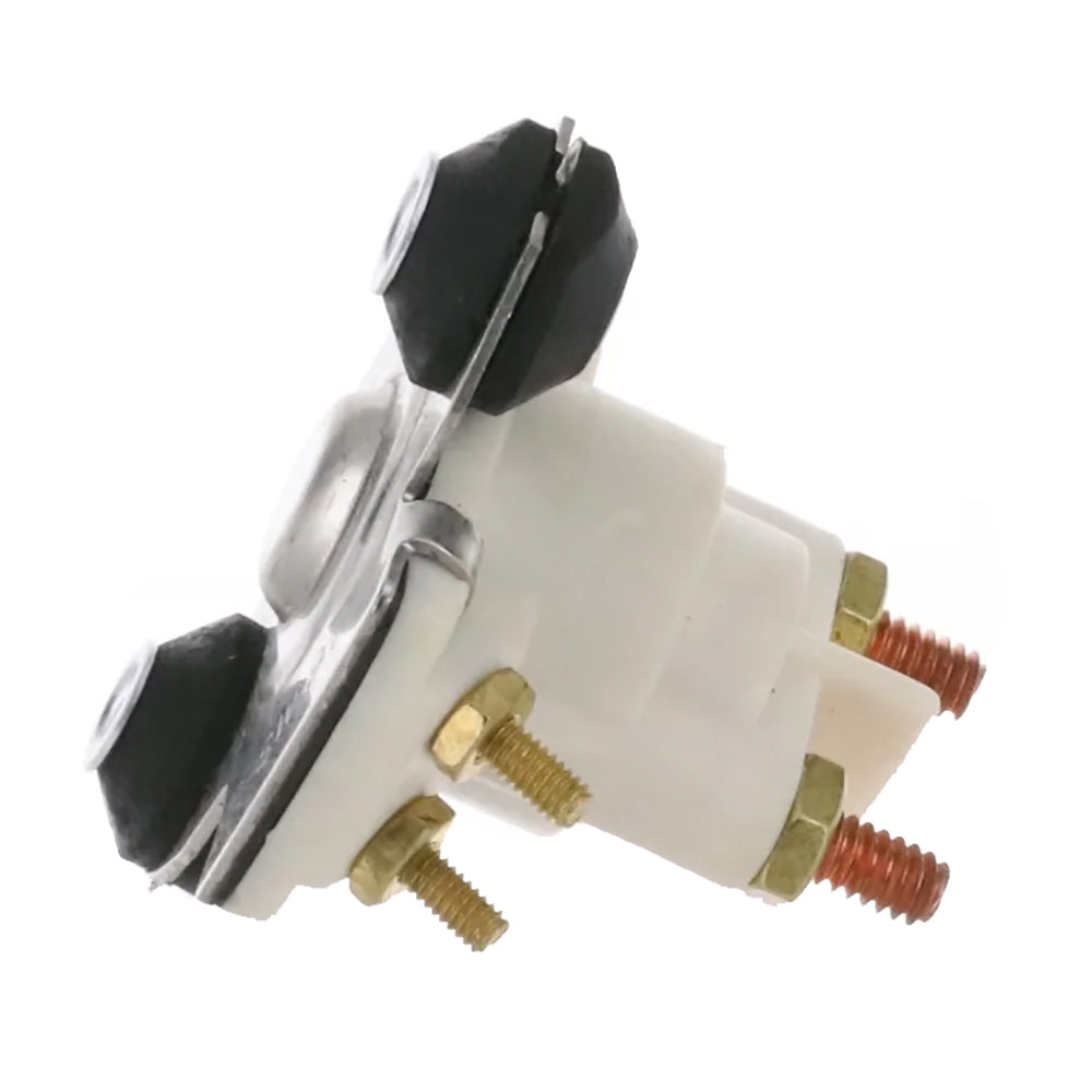 ARCO Marine Outboard Solenoid wFlat Isolated Base White Housing SW097
